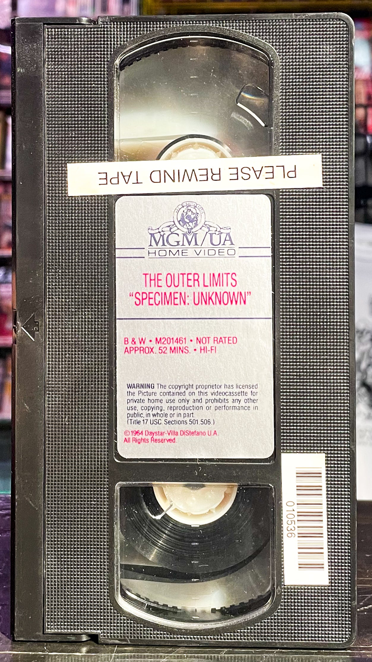 The Outer Limits: Specimen: Unknown