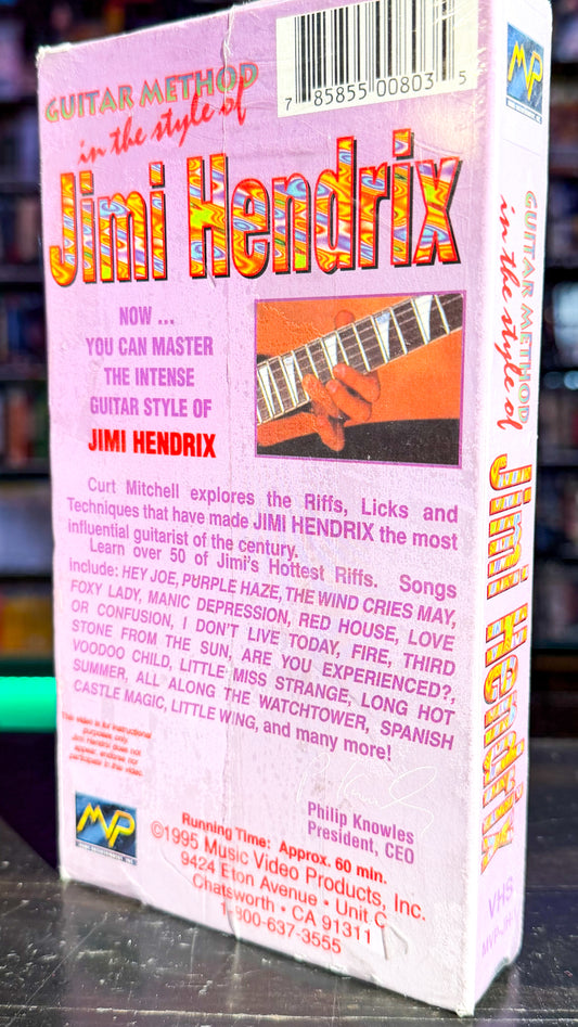 Guitar Method In The Style Of Jimi Hendrix