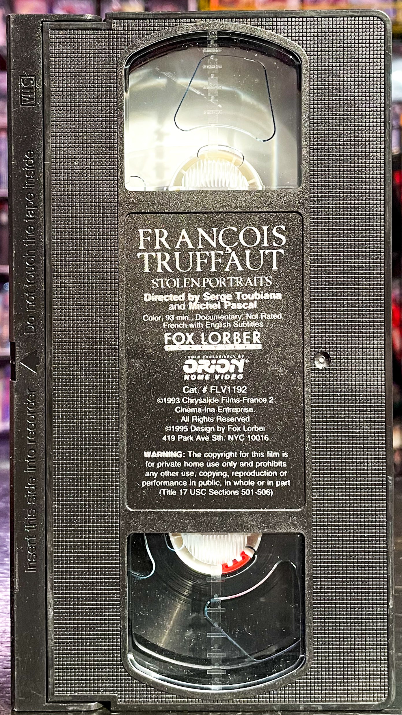 Francois Truffaut Stolen Portraits