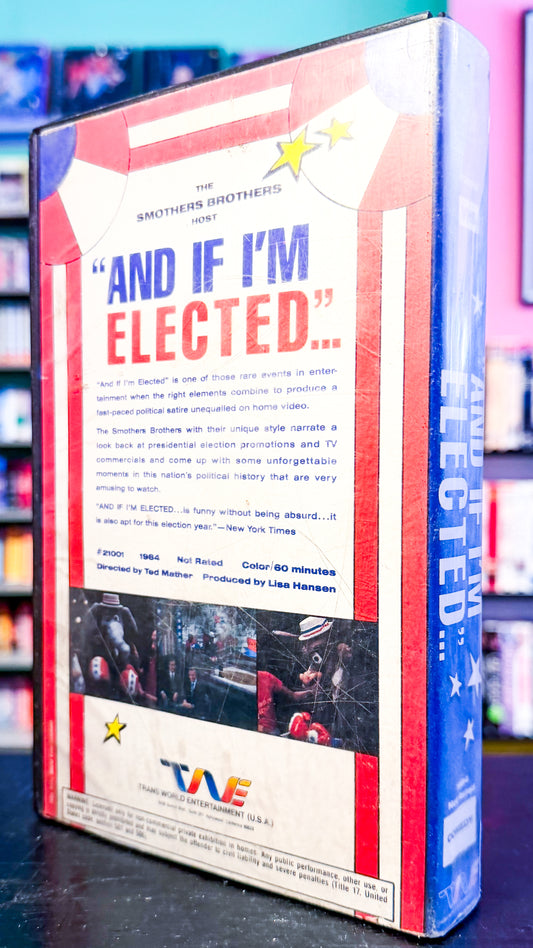 “And If I’m Elected…”