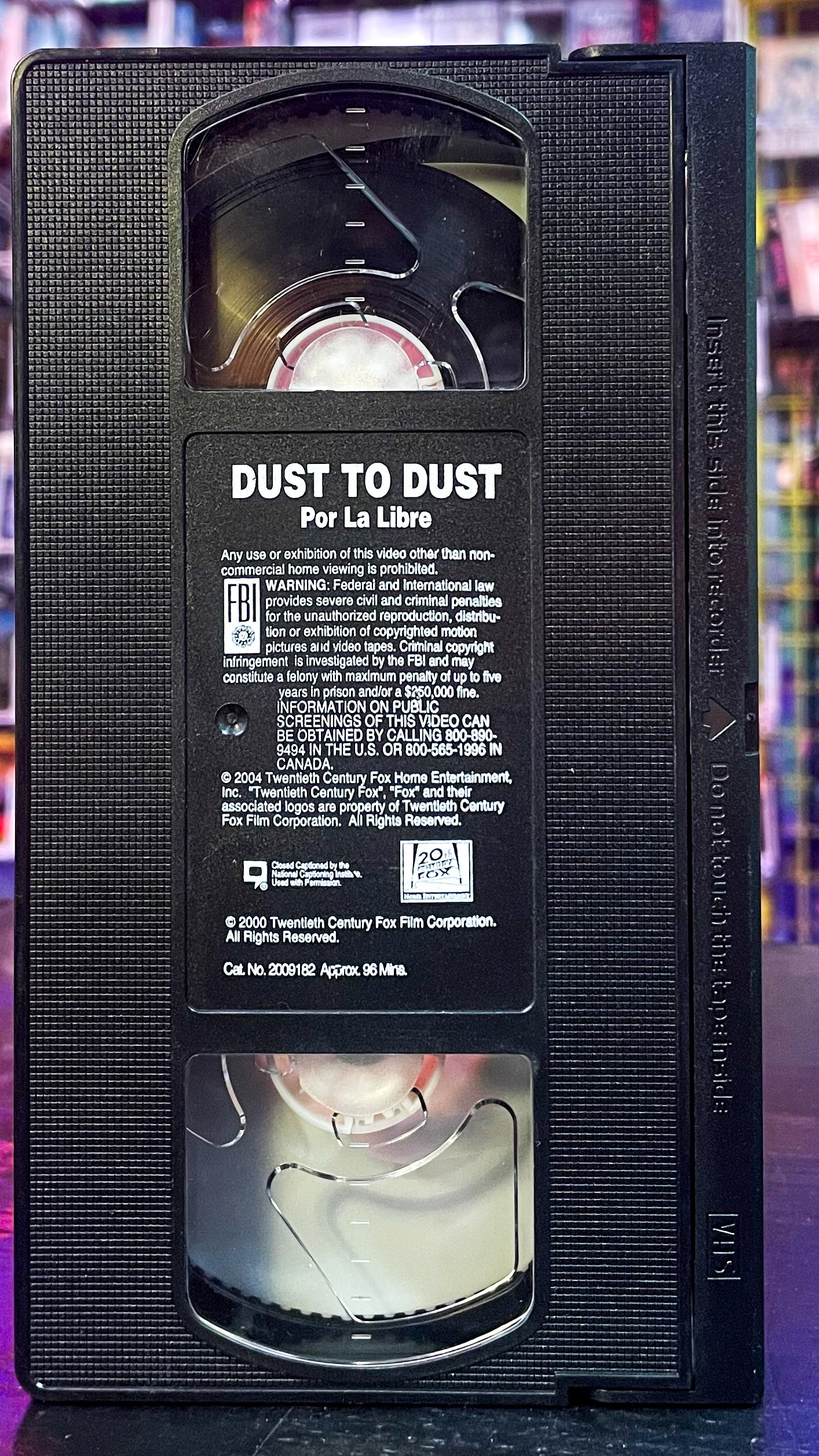 Dust To Dust Por La Libre