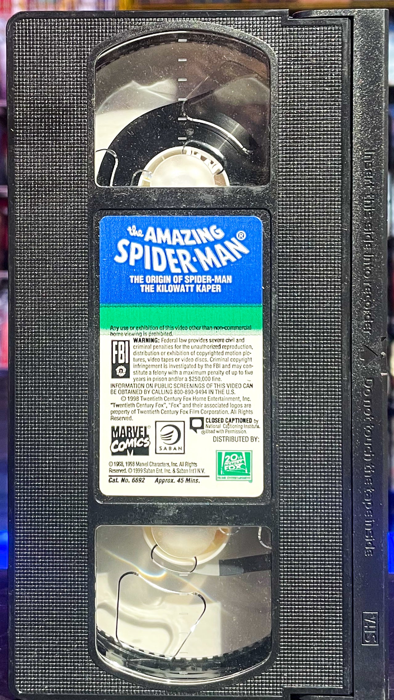 The Amazing Spider-Man - The Origin Of Spider-Man/Killowat Kaper
