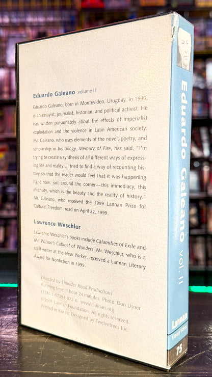 Lannan Literary Video: Eduardo Galeano vol. II