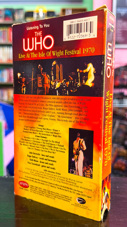 The Who - Live At The Isle Of Wight Festival 1970