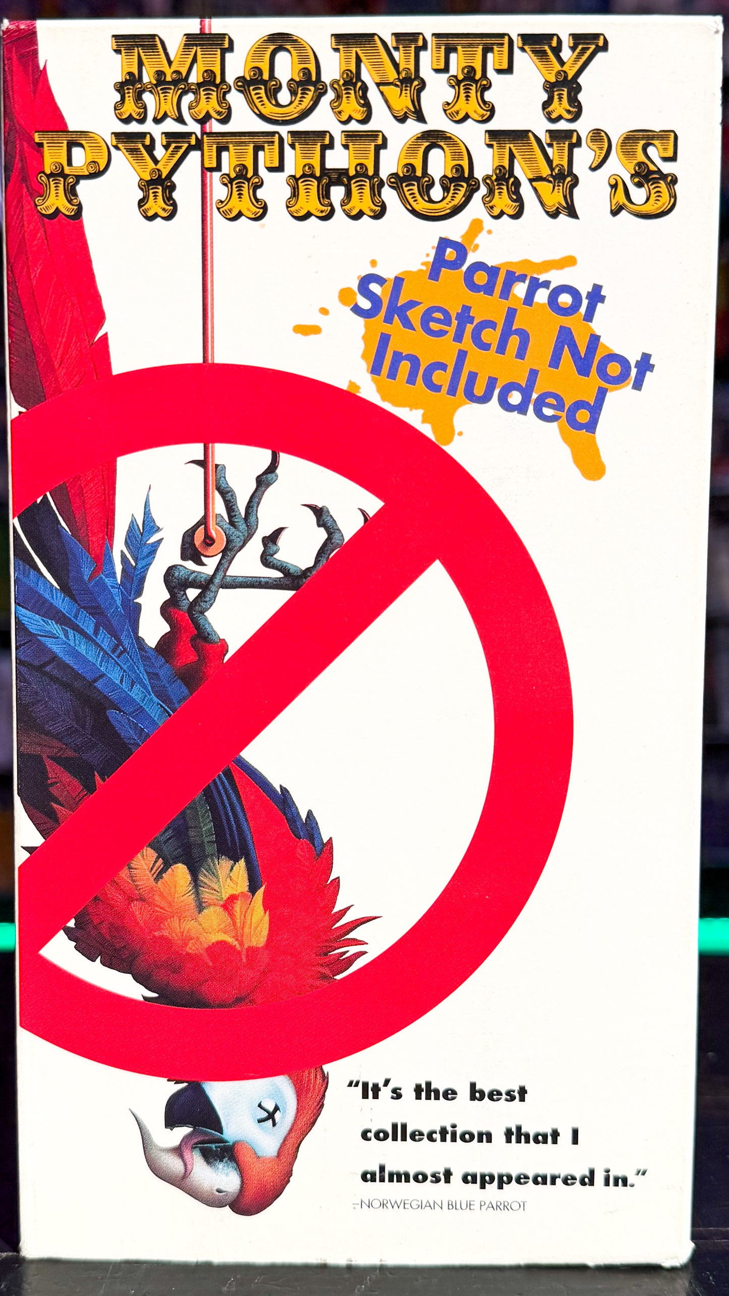 Monty Python’s Parrot Sketch Not Included