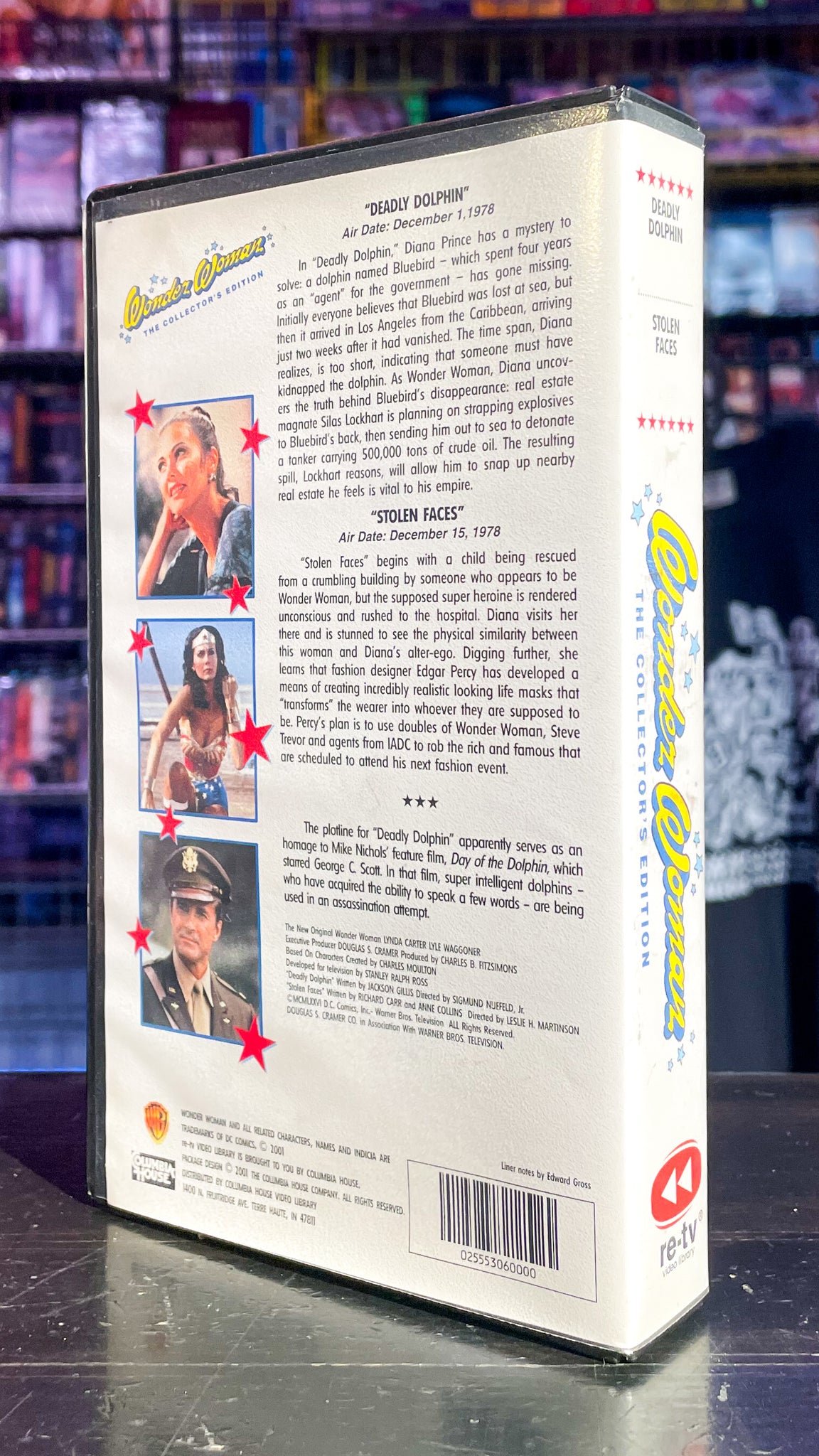 Wonder Woman:  Deady Dolphin | Stolen Faces