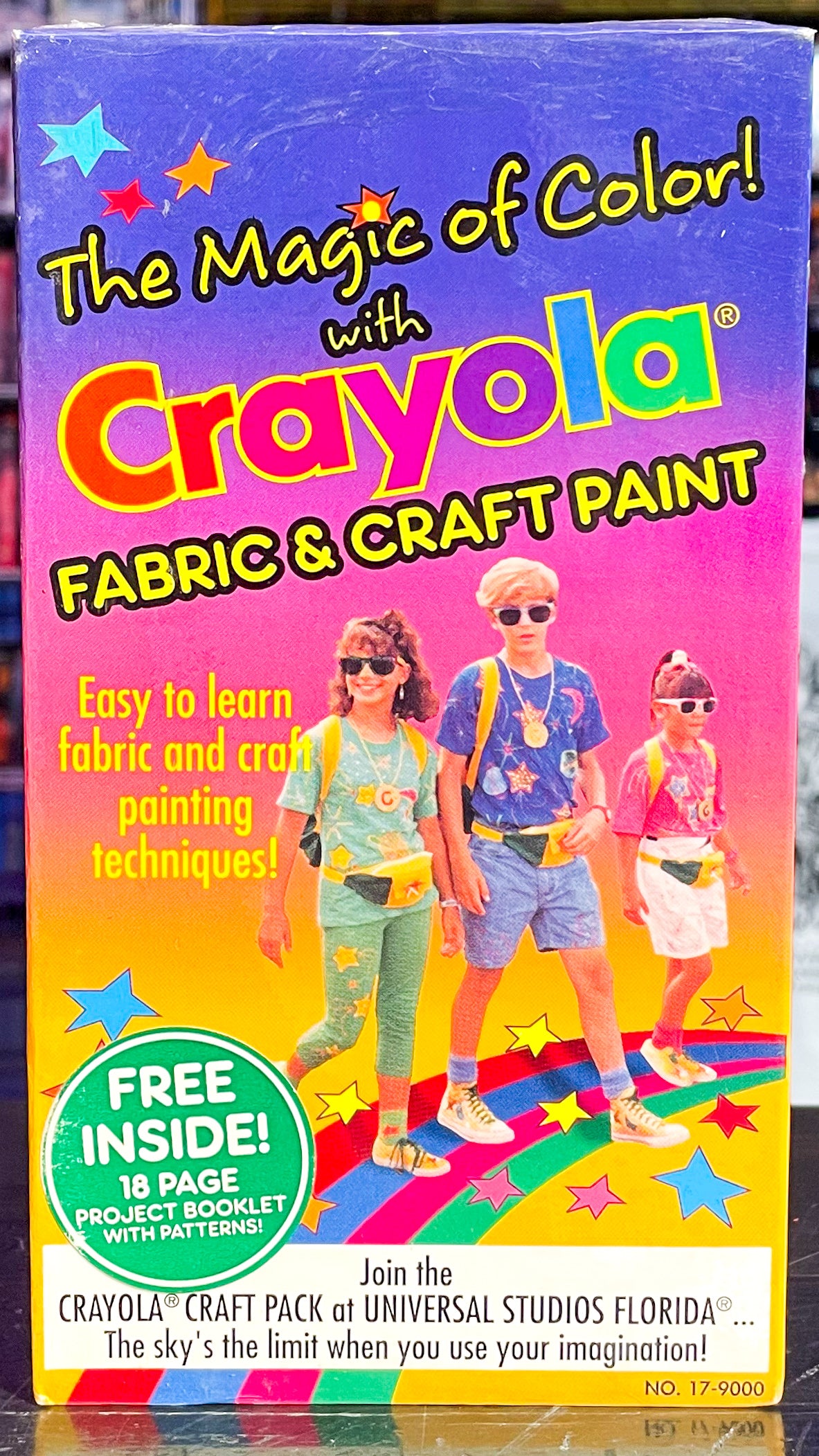 The Magic Of Color! With Crayola Fabric& Craft Paint