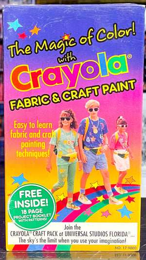 The Magic Of Color! With Crayola Fabric& Craft Paint