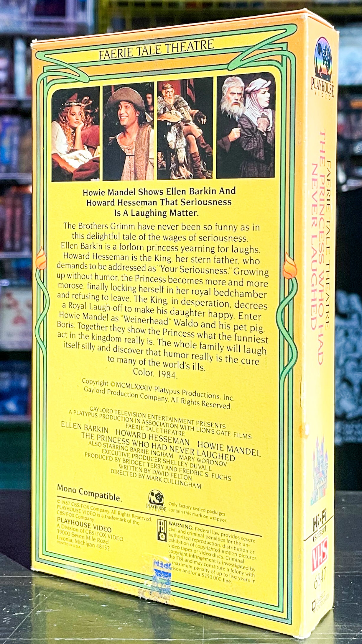 Faerie Tale Theater: The Princess Who Had Never Laughed – WHAMMY