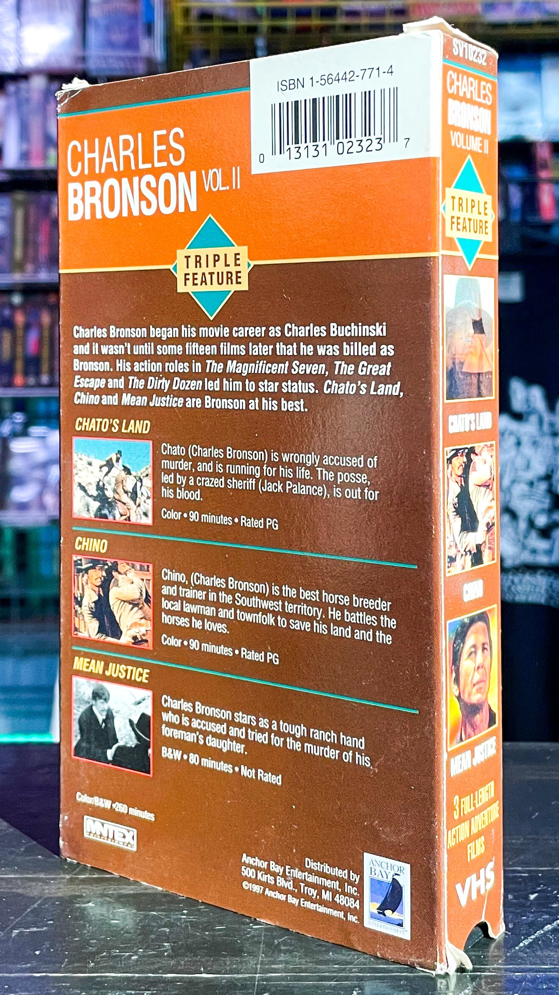 Charles Bronson Triple Feature Vol 2: Chato’s Land, Chino, Mean Justice