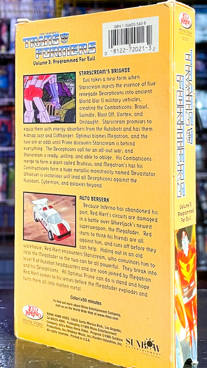 Transformers Vol. 3: Programmed For Evil