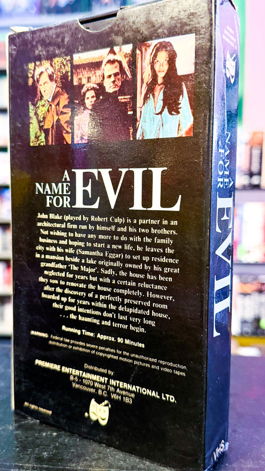 A Name For Evil