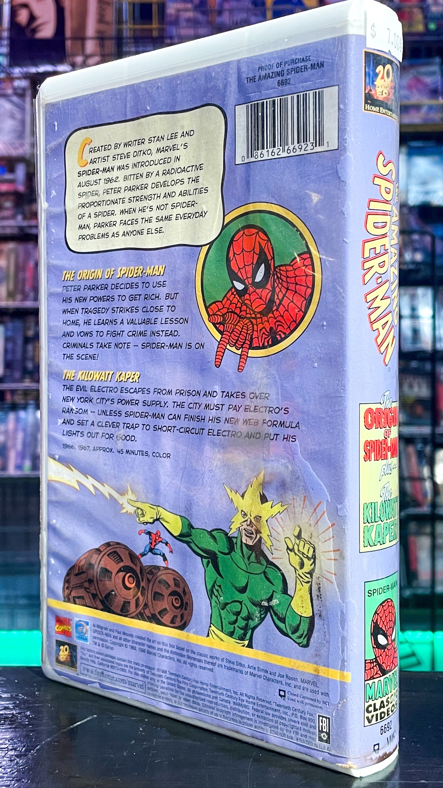 The Amazing Spider-Man - The Origin Of Spider-Man/Killowat Kaper