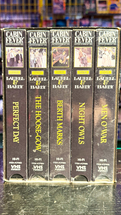 Laurel & Hardy Box Set: Perfect Day, Night Owls, Berth Marks The Hoose-Gow, Men O’ War