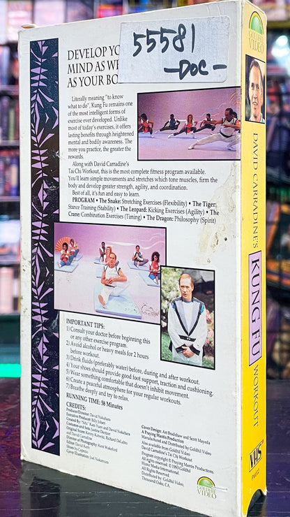David Carradine’s Kung Fu Workout
