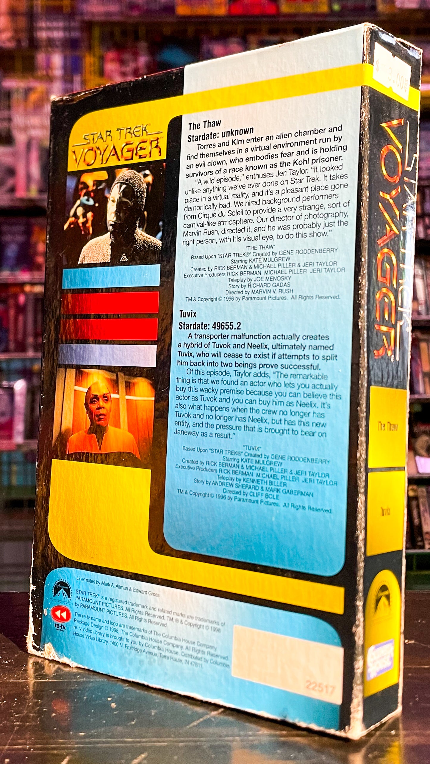 Star Trek Voyager The Collector’s Edition: The Thaw / Tuvix