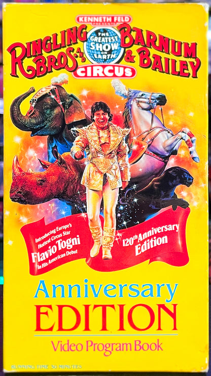 Ringling Bros. And Barnum & Bailey Circus 120th Edition Video Program Book