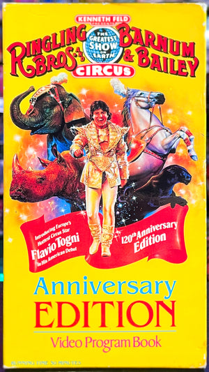 Ringling Bros. And Barnum & Bailey Circus 120th Edition Video Program Book