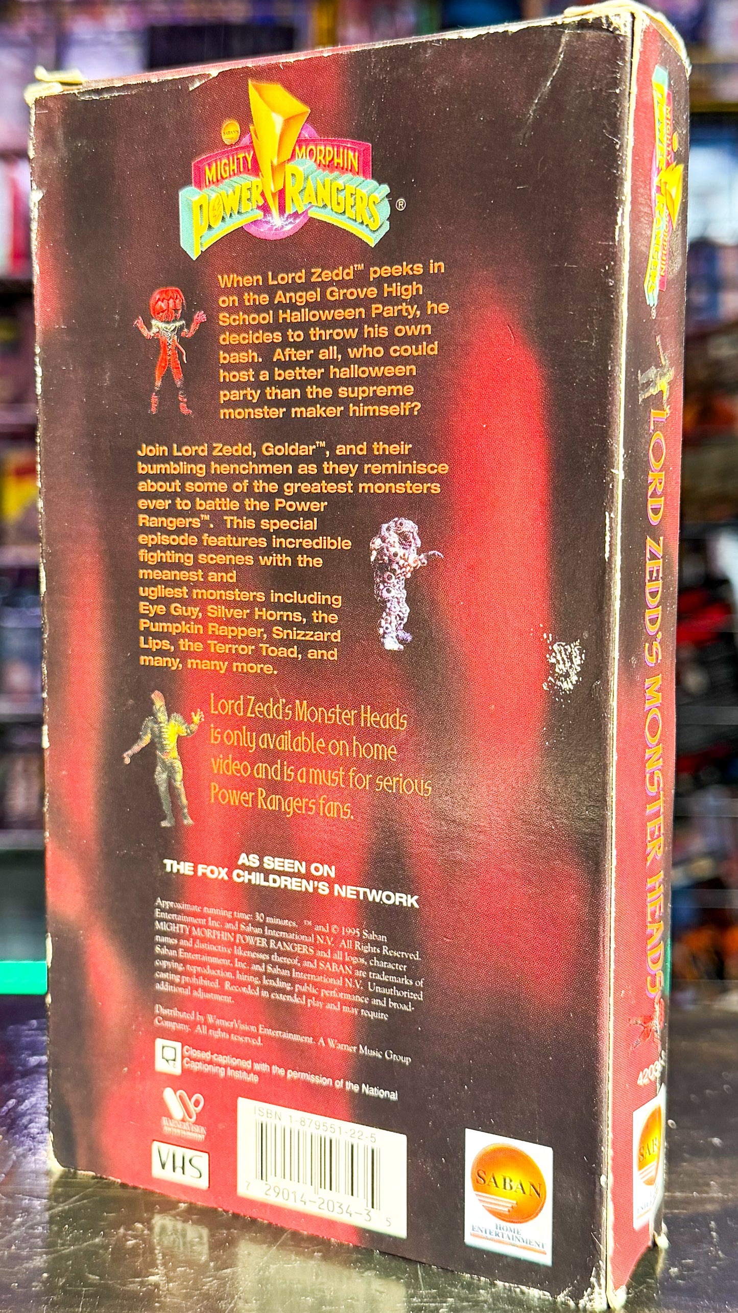 Mighty Morphin Power Rangers: Lord Zedd’s Monster Heads