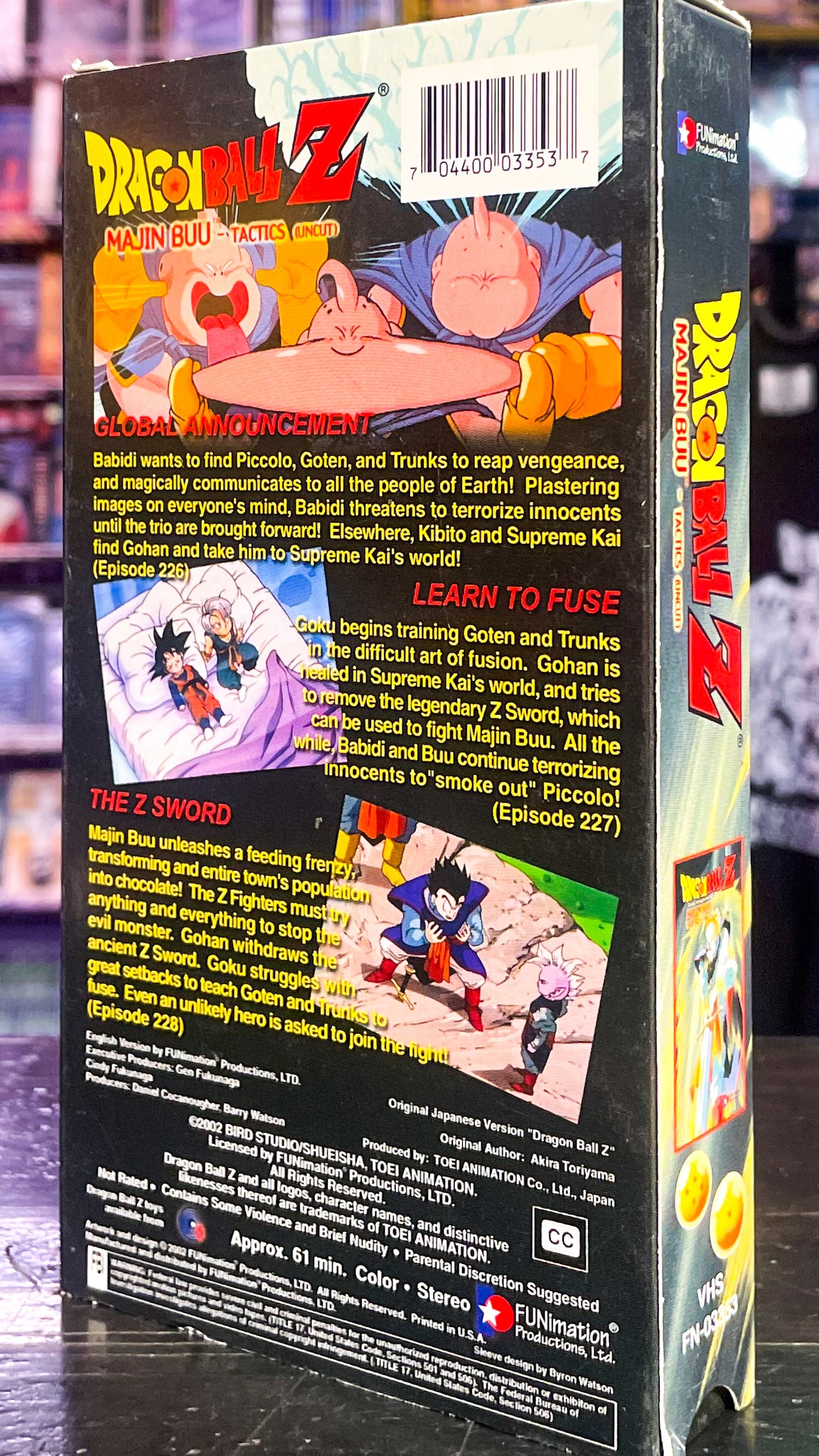 Dragon Ball Z - Majin Buu Tactics (Uncut)