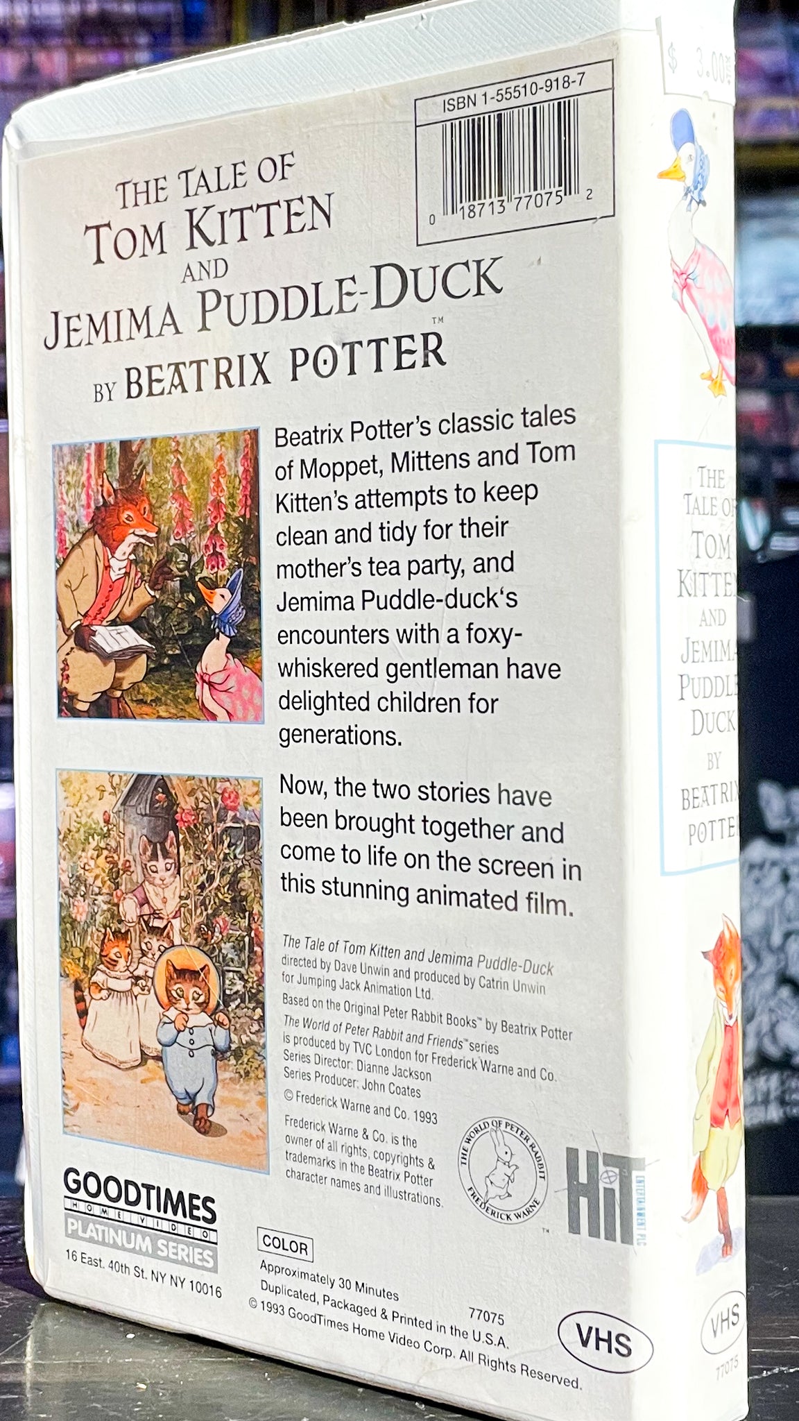The World Of Peter Rabbit And Friends: The Tale Of Tom Kitten And Jemima Puddle-Duck