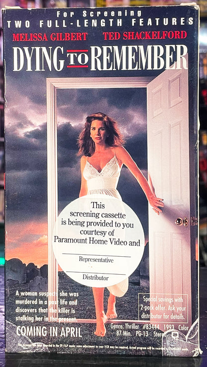 The Cover Girl Murders/ Dying To Remember
