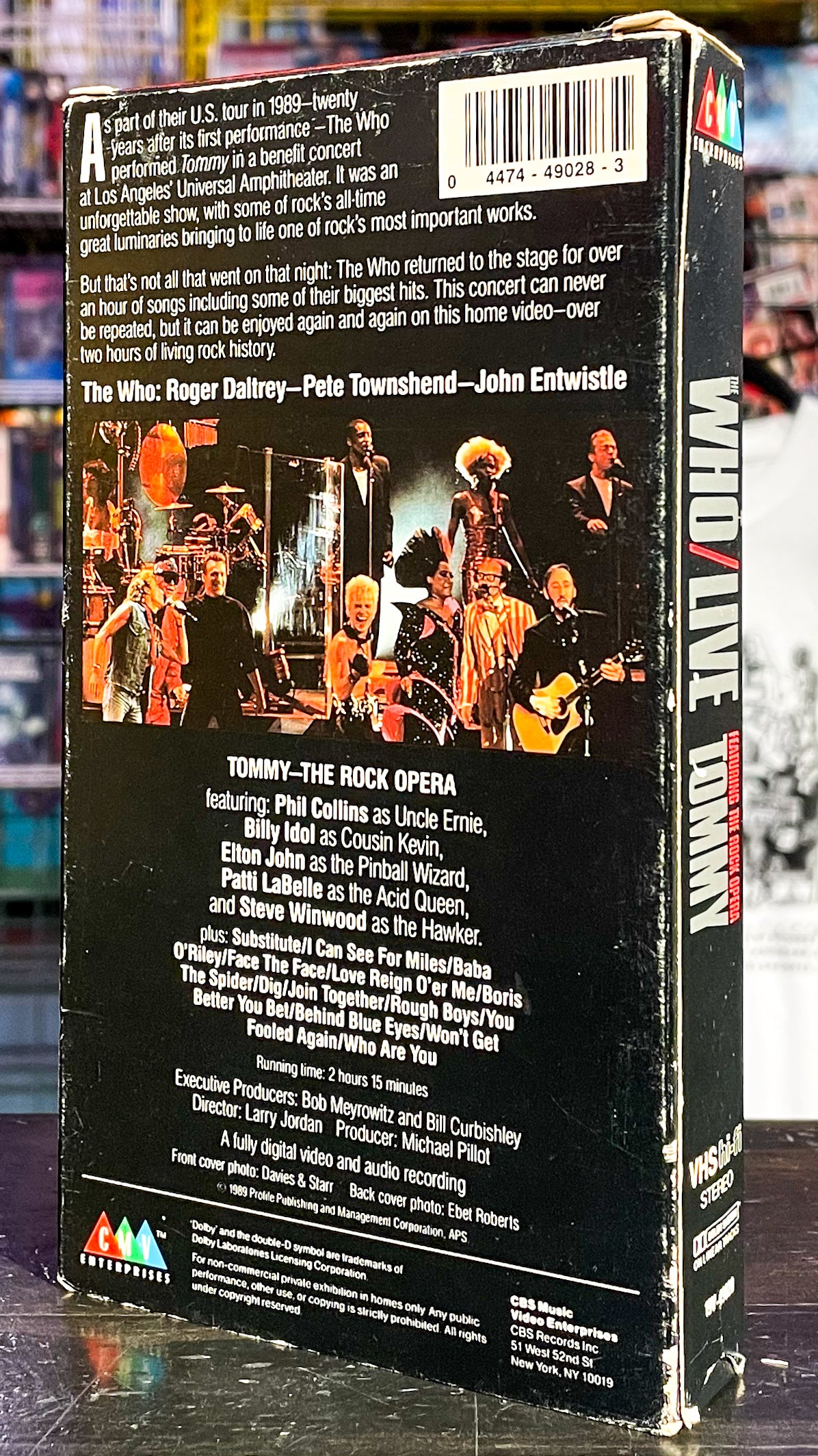 The Who/Live Featuring The Rock Opera Tommy