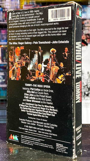 The Who/Live Featuring The Rock Opera Tommy