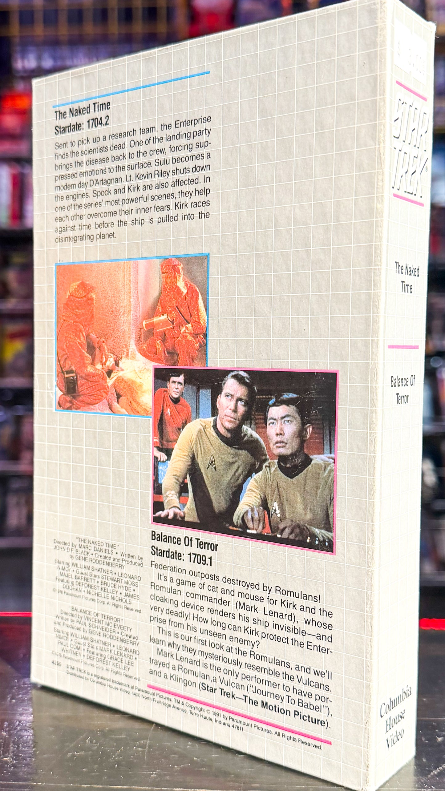 Star Trek CE: The Naked Time / Balance Of Terror
