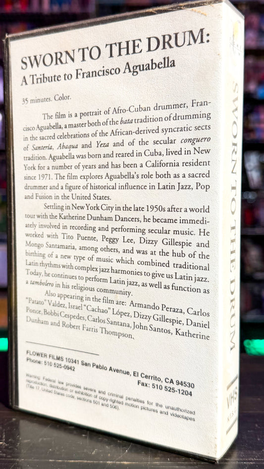 Sworn To The Drum: A Tribute To Fancisco Aguabella