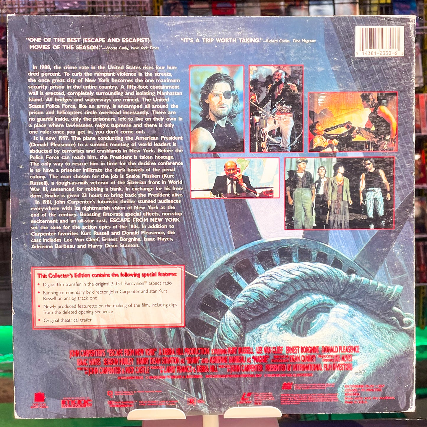 Escape From New York LD