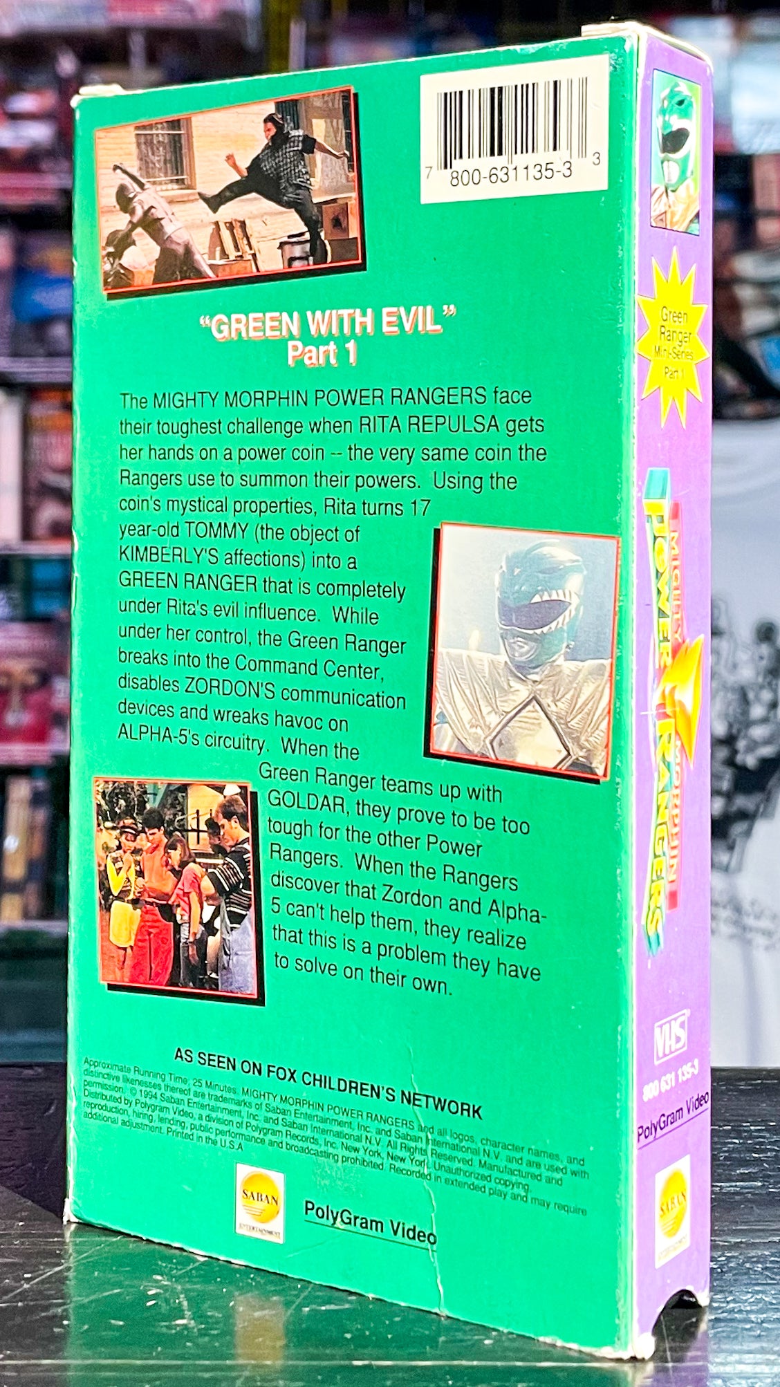 Mighty Morphin Power Rangers: Green Ranger Mini-Series Part 1