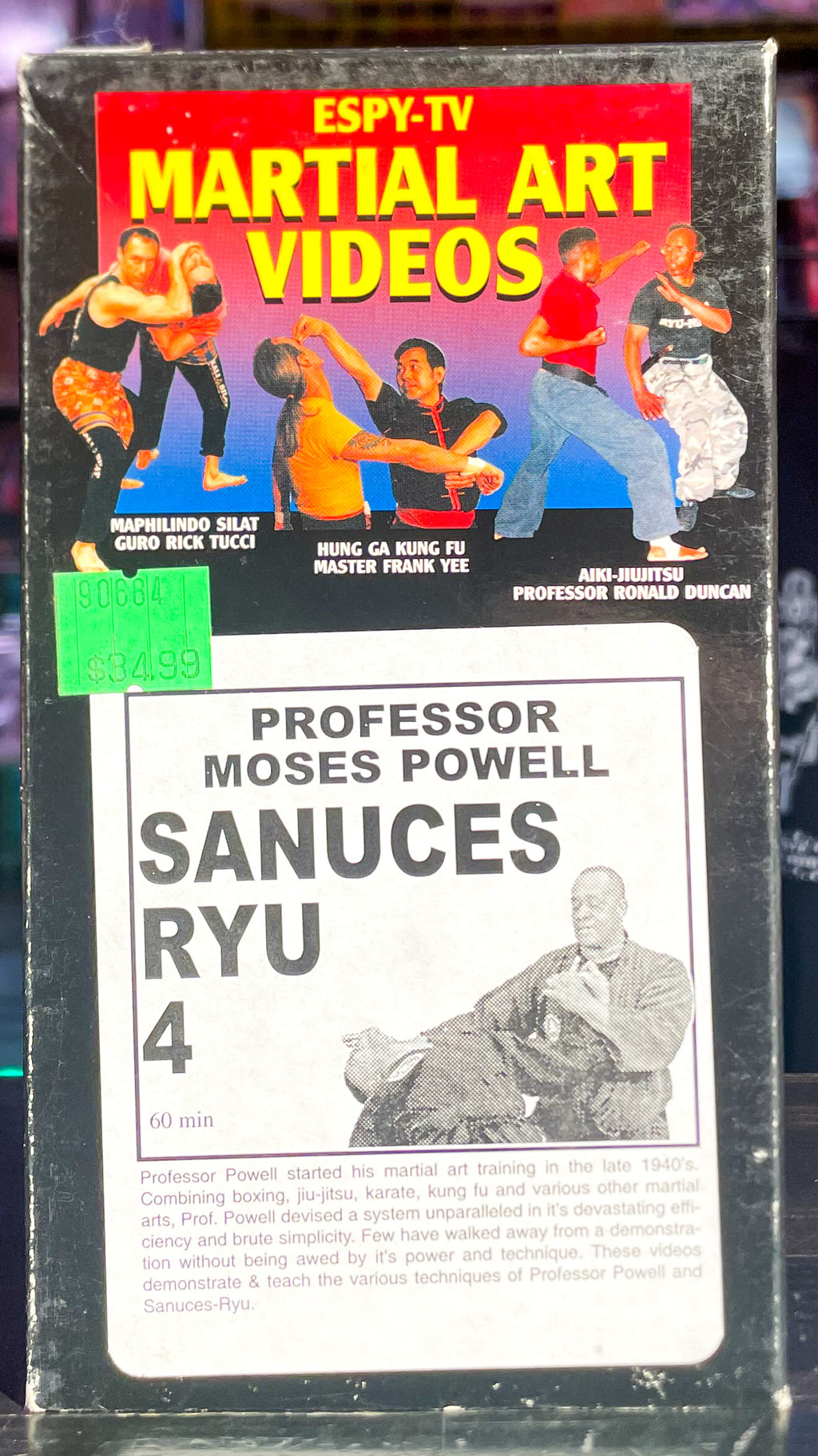 ESPY-TV Martial Arts Video: Sanuces Ryu 4