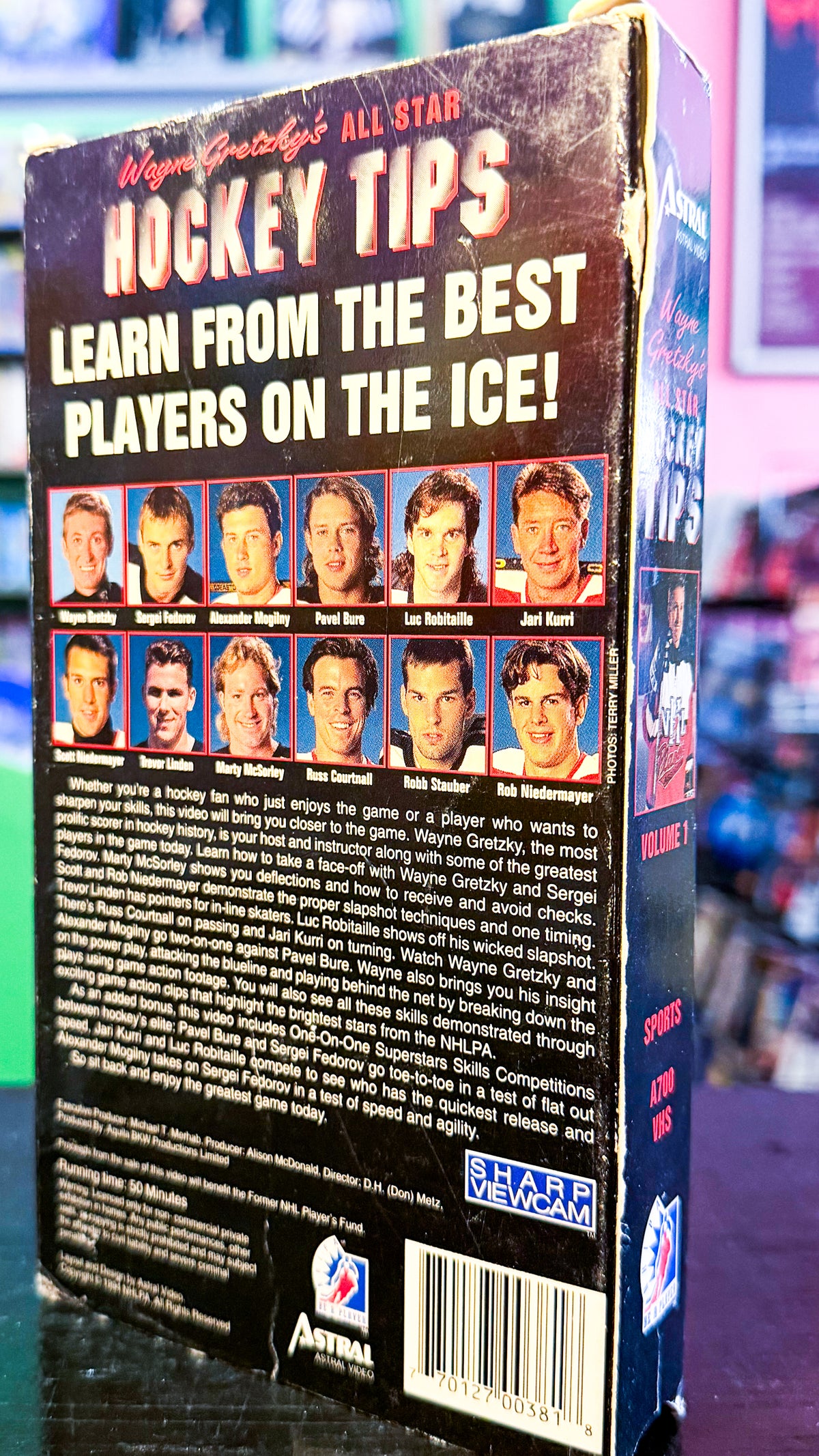 Wayne Gretzky’s All Star Hockey Tips Vol 1.