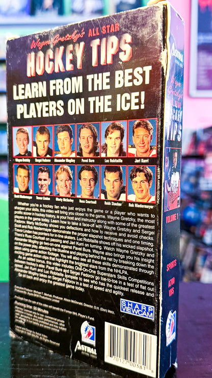 Wayne Gretzky’s All Star Hockey Tips Vol 1.