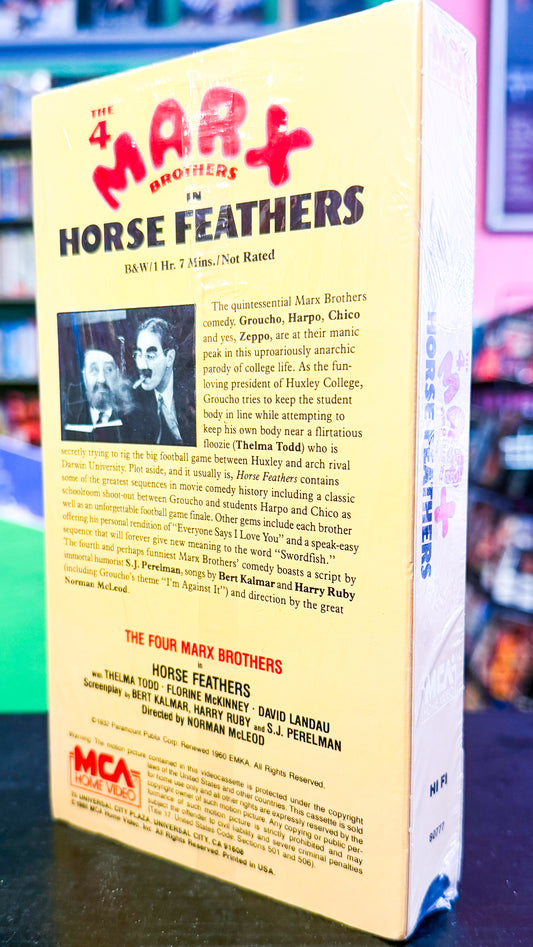 The 4 Marx Brothers In Horse Feathers