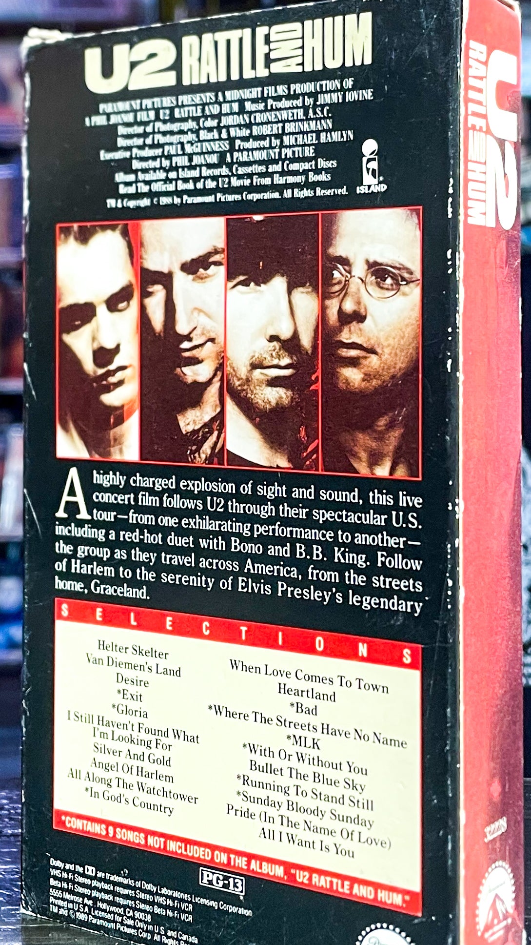 U2 Rattle And Hum
