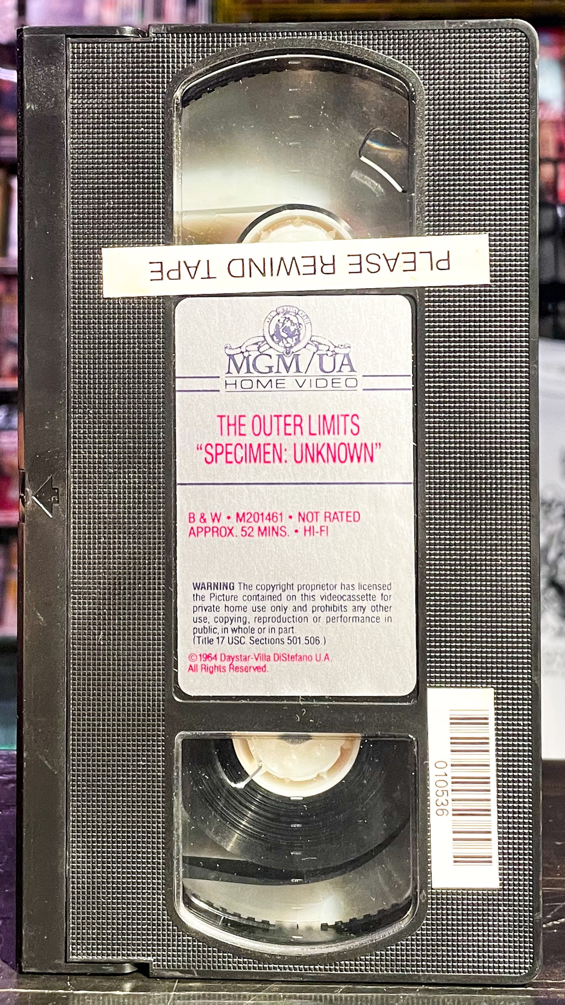 The Outer Limits: Specimen: Unknown