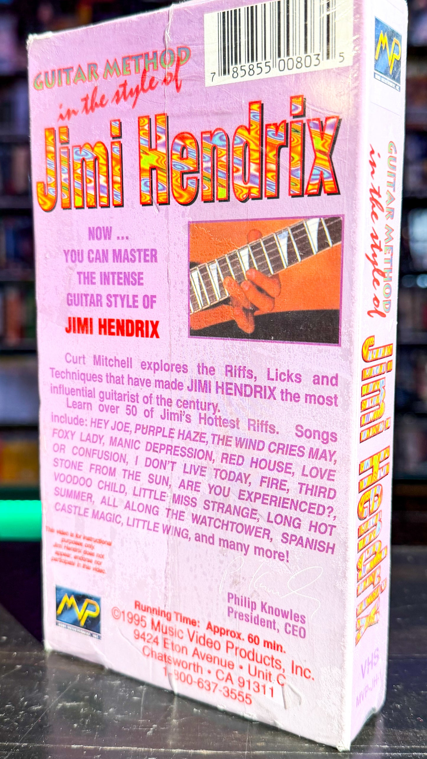 Guitar Method In The Style Of Jimi Hendrix
