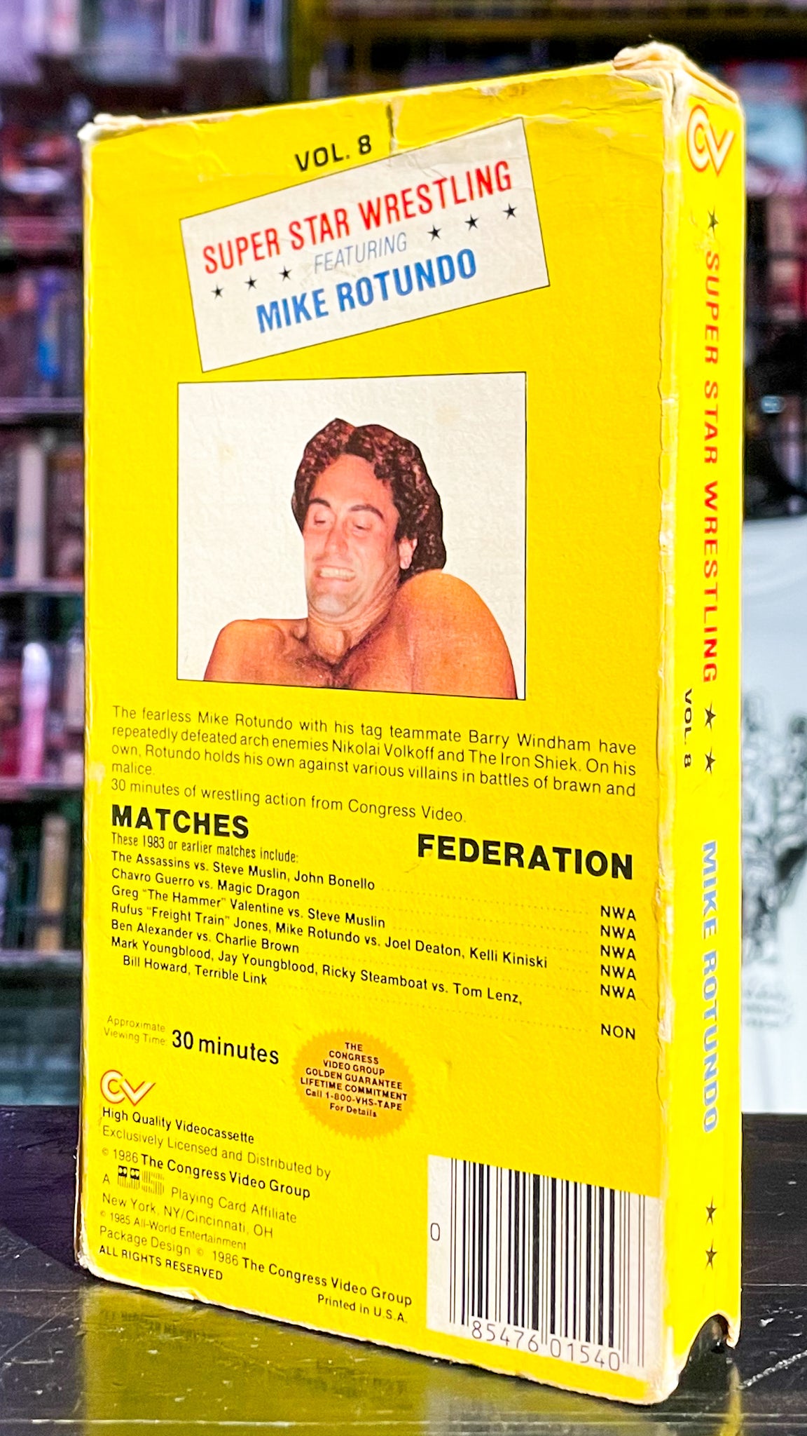 Super Star Wrestling Vol. 8 Mike Rotundo