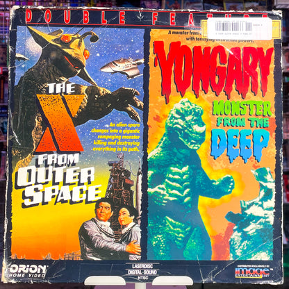 Double Feature: The X From Outer Space / Yongary Monster From The Deep LD