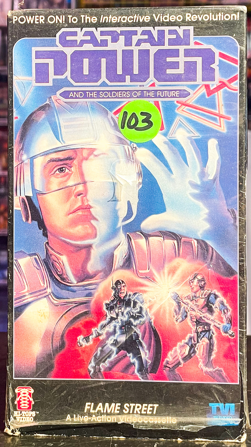 Captain Power And The Soldiers Of The Future: Vol 4 - Flame Street