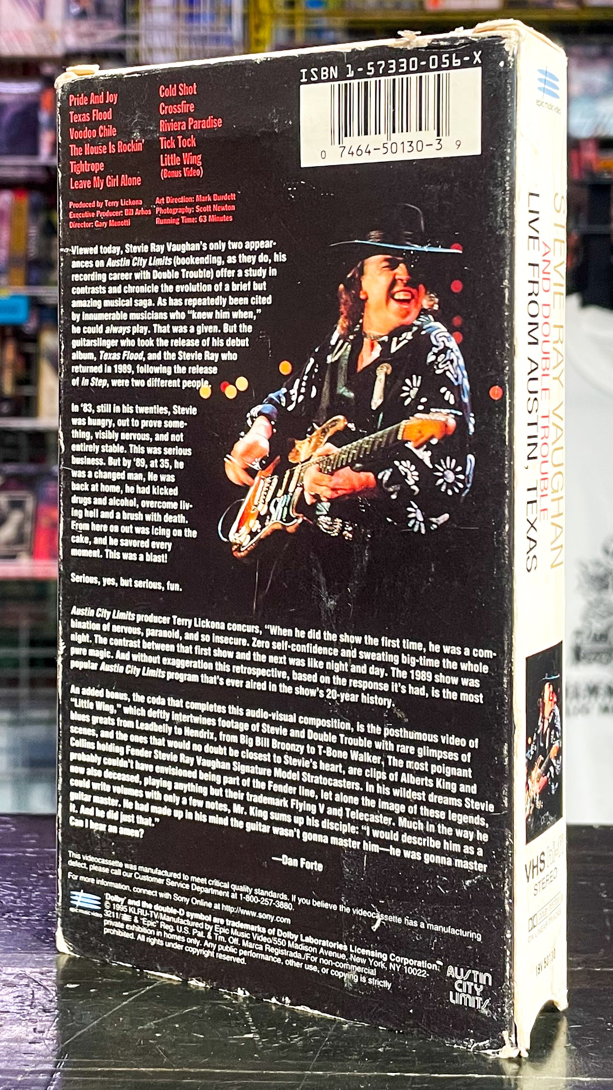 Stevie Ray Vaughan And Double Trouble