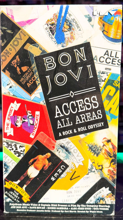 Bon Jovi Access All Areas A Rock & Roll Odyssey