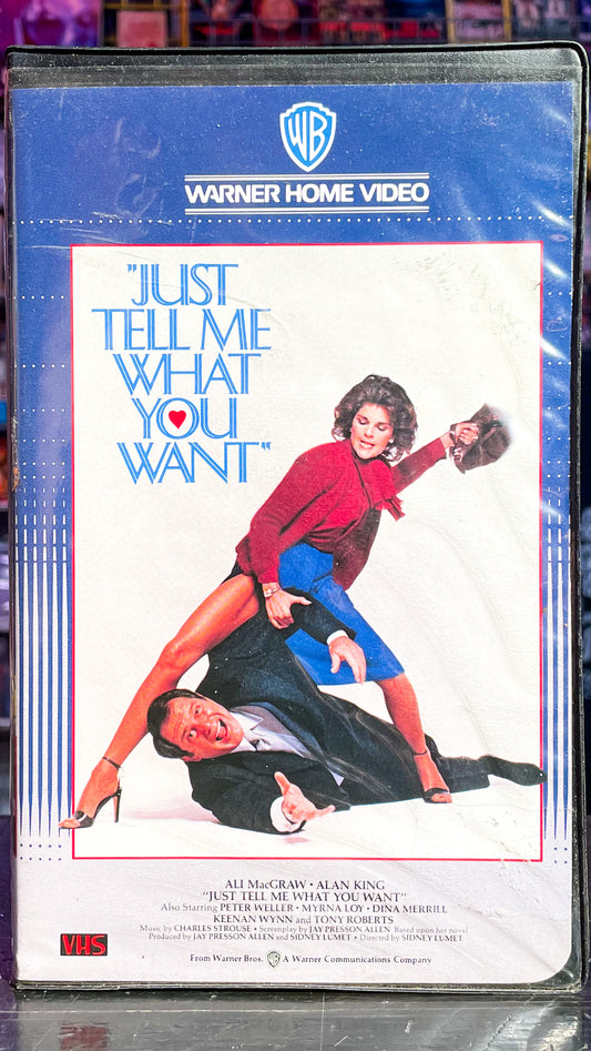 Just Tell Me What You Want