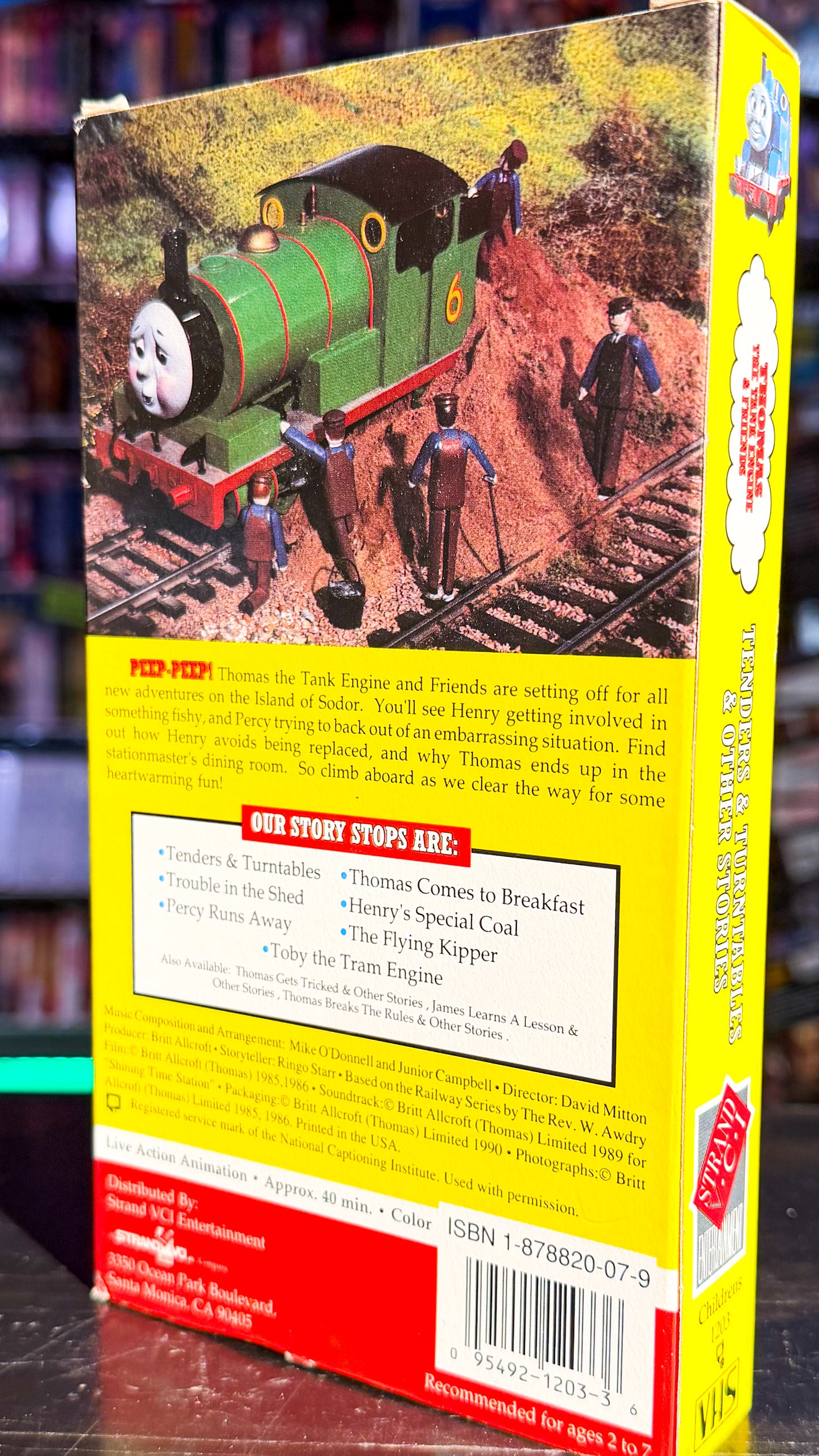 Thomas & Friends: Tenders & Turntables & Other Stories