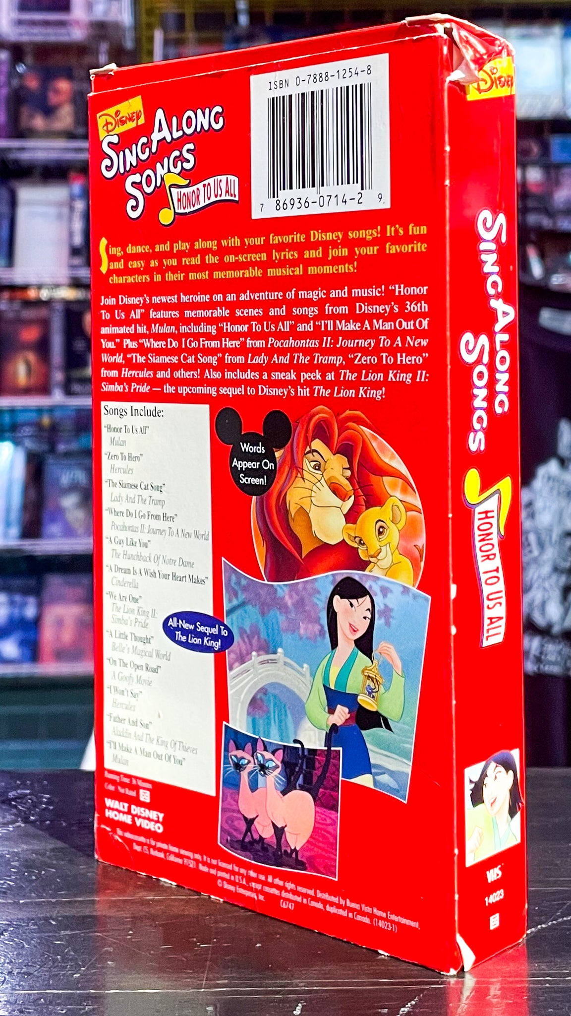 Disneys Sing Along - Mulan Honor Us All