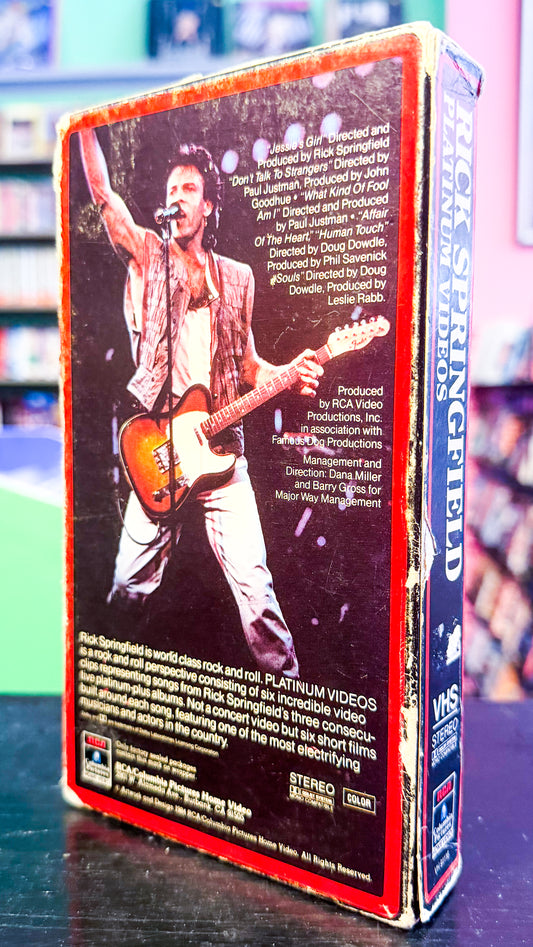 Rick Springfield Platinum Videos