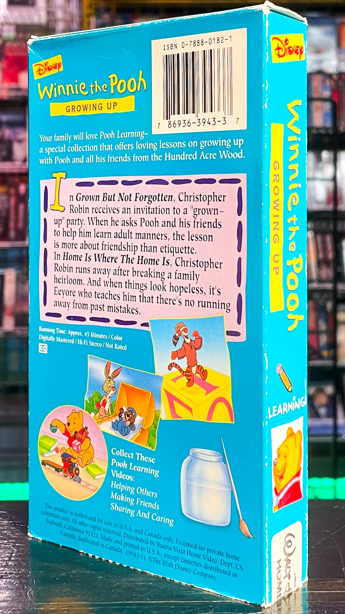 Winnie The Pooh Growing Up - Learning