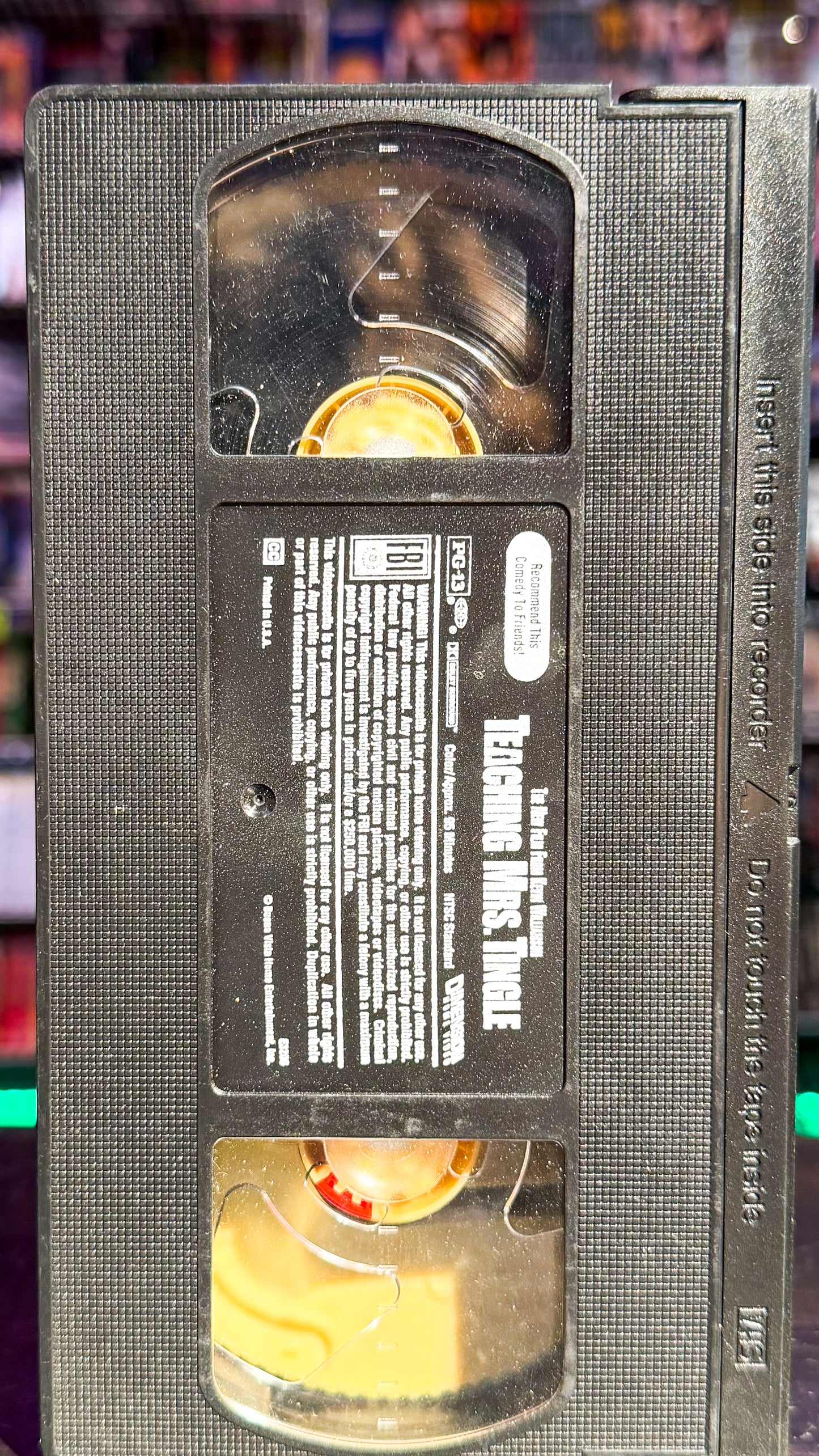 Teaching Mrs. Tingle